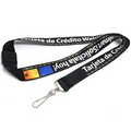 Dye-Sublimated Polyester Lanyard, 1"W X 36"L